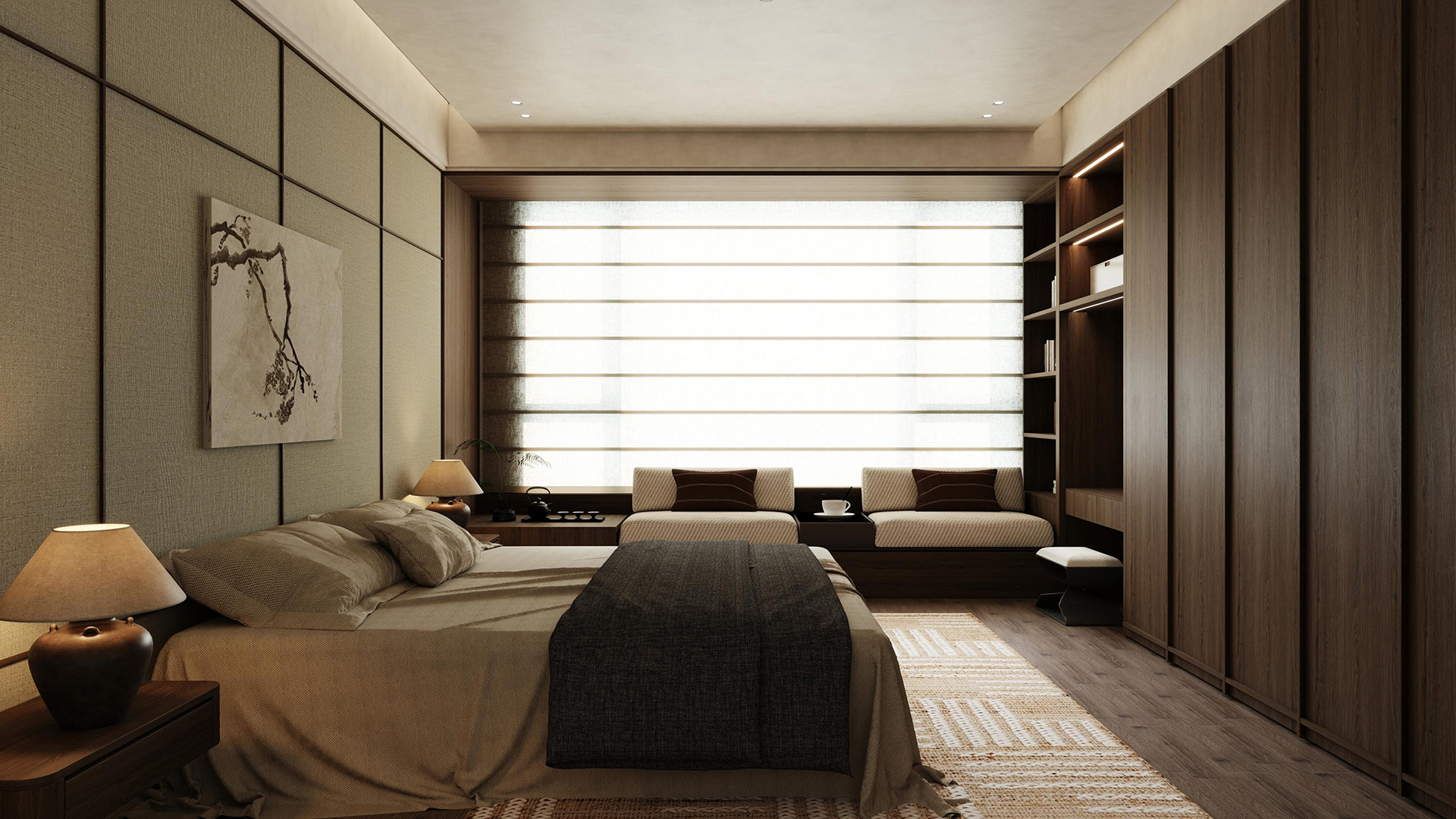 Tea brown oak marks
